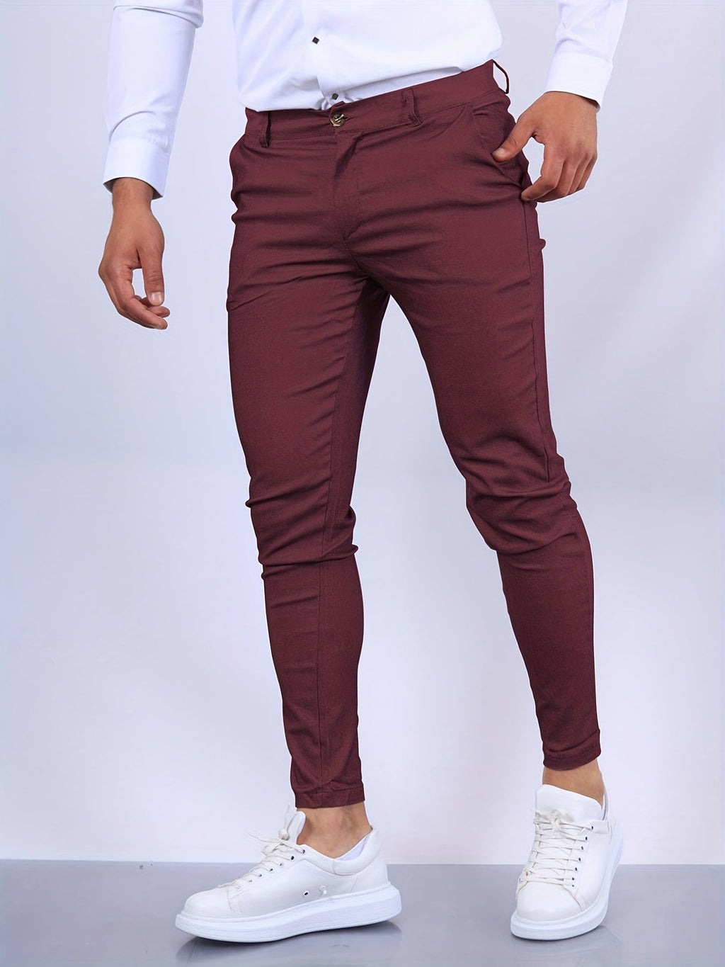Darian | Men's Trousers With Slim Cut And Tailored Shape | Modern