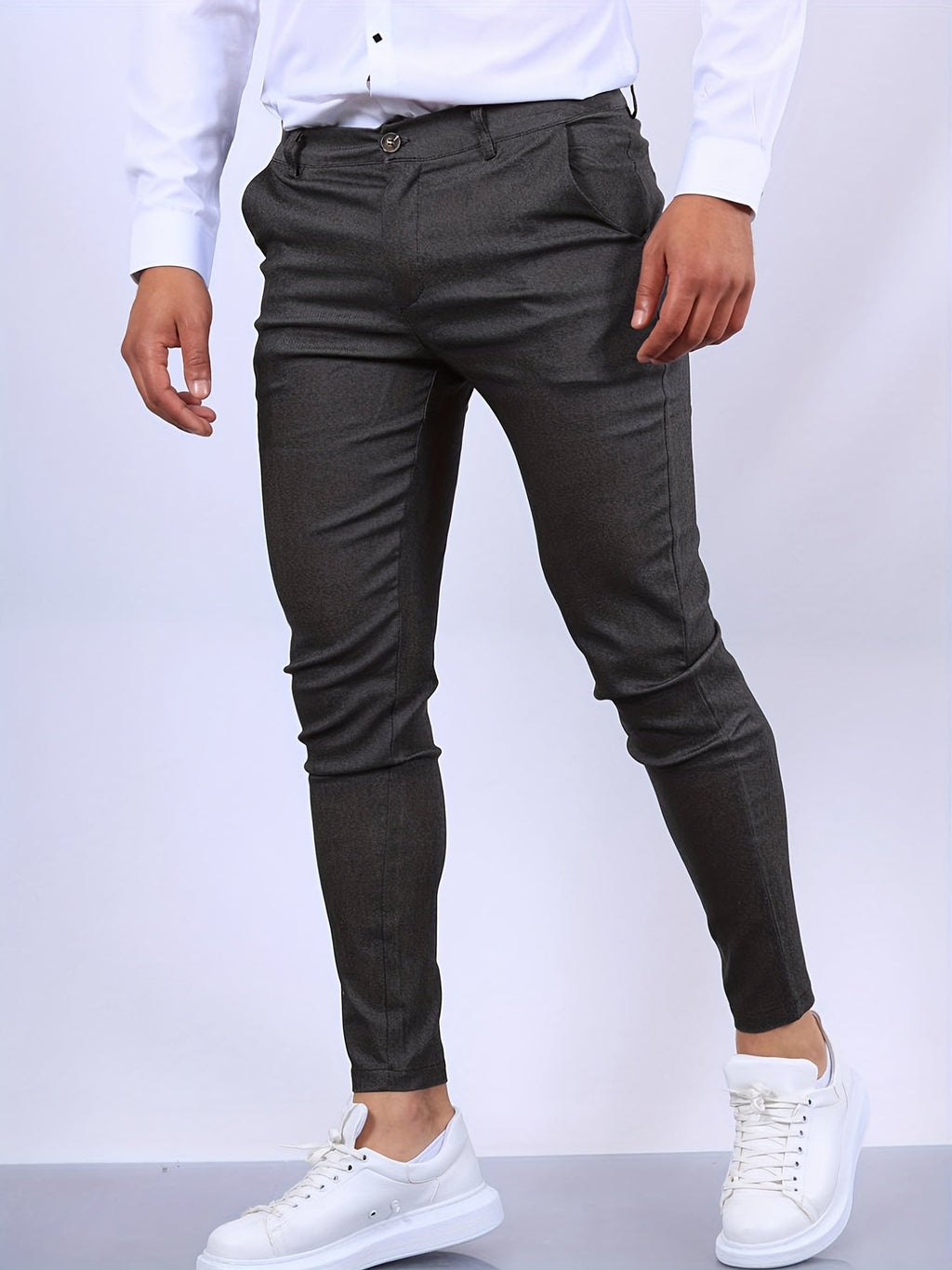 Darian | Men's Trousers With Slim Cut And Tailored Shape | Modern