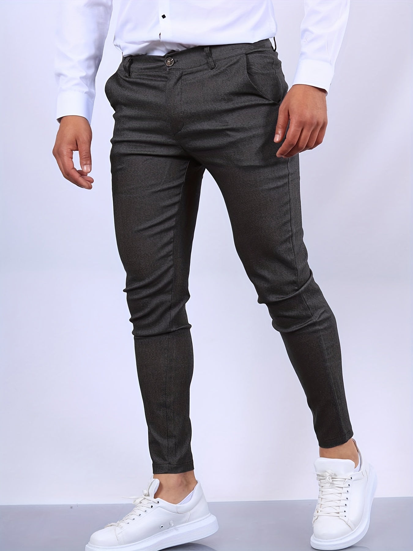 Darian | Men's Trousers With Slim Cut And Tailored Shape | Modern