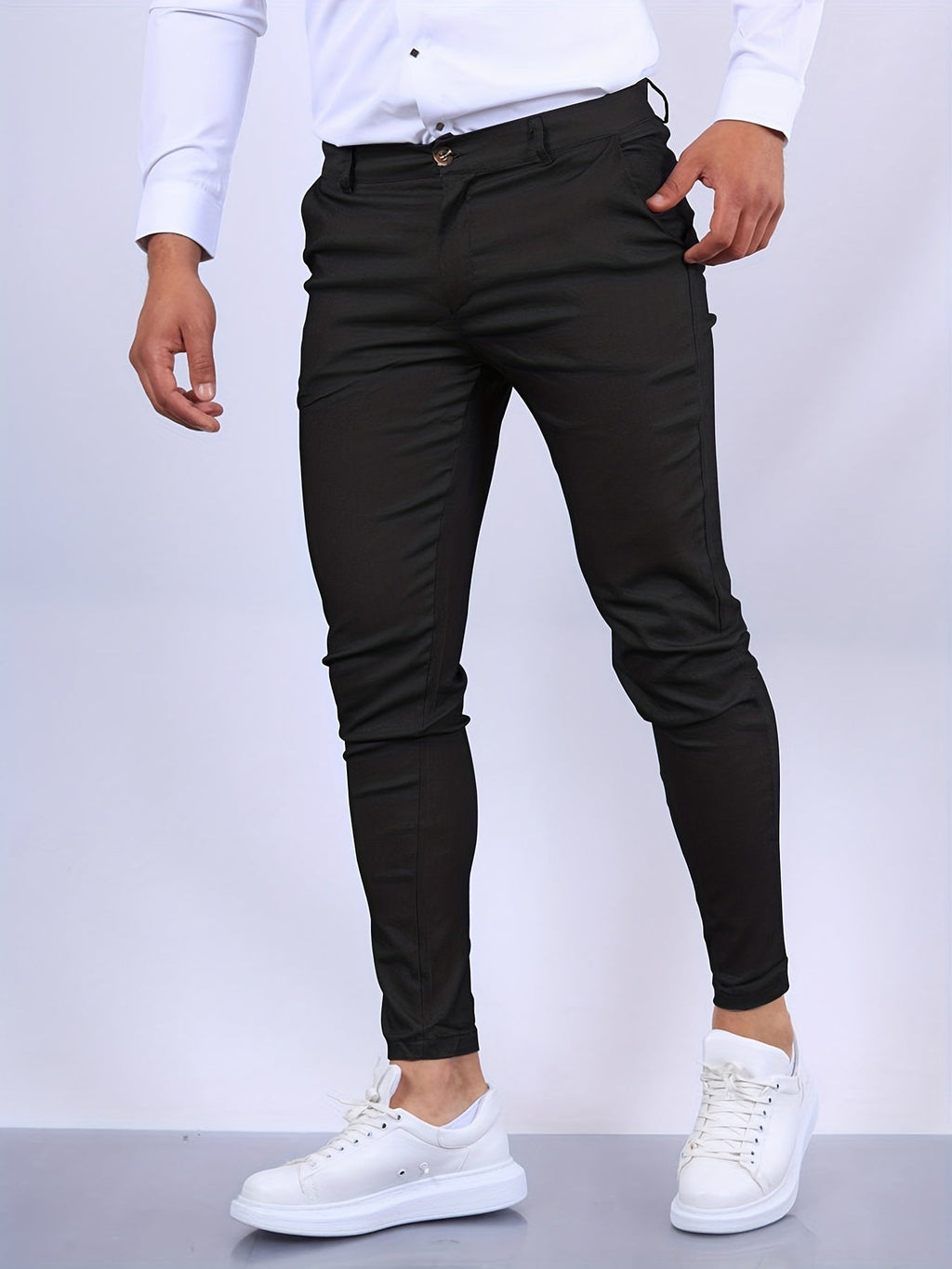 Darian | Men's Trousers With Slim Cut And Tailored Shape | Modern