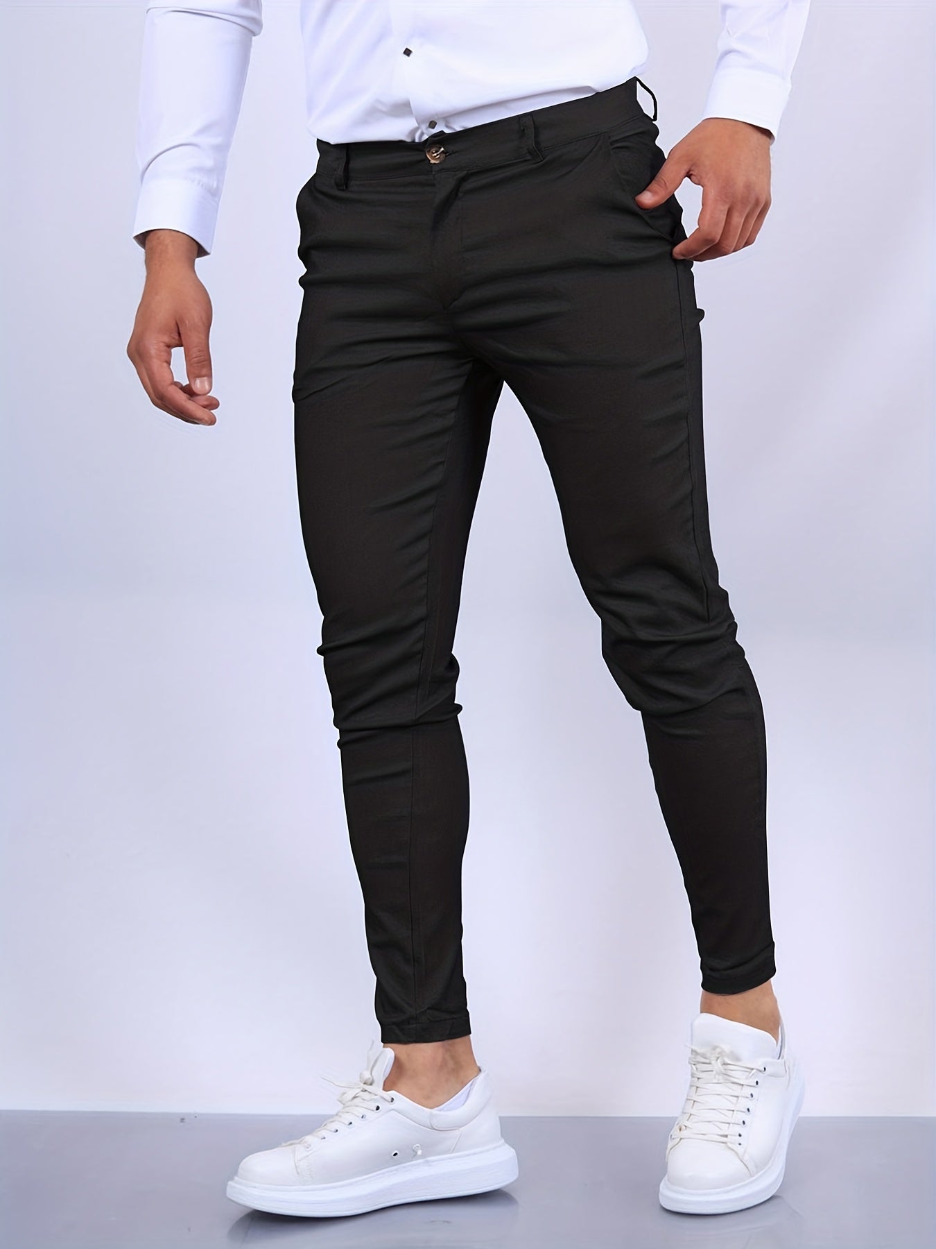 Darian | Men's Trousers With Slim Cut And Tailored Shape | Modern