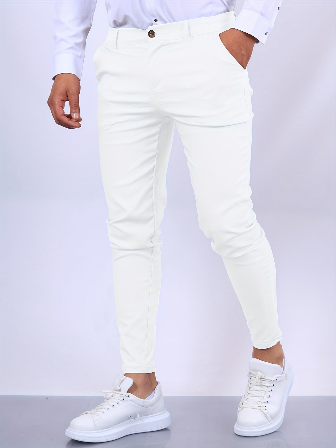 Darian | Men's Trousers With Slim Cut And Tailored Shape | Modern