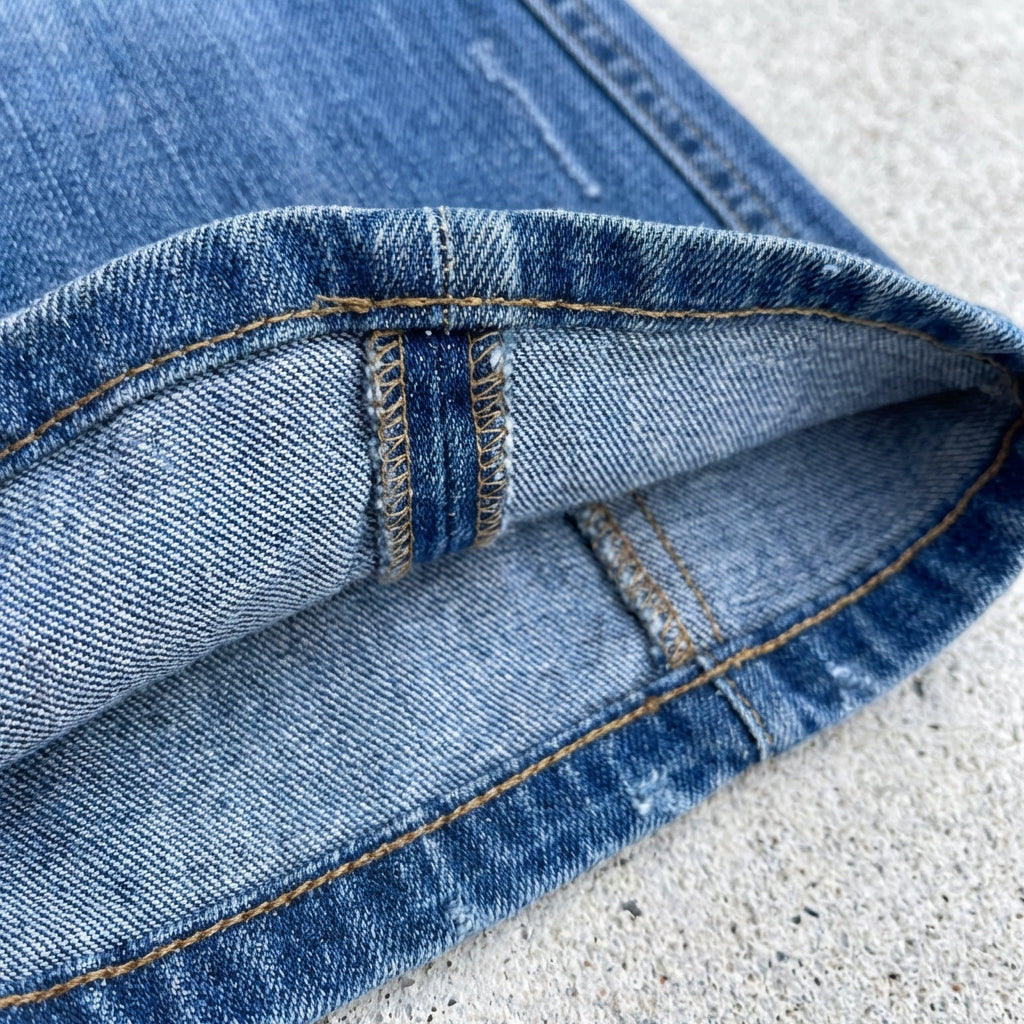 Elara | Women’s Flared Jeans With Floral Embroidery And Flared Leg Silhouette | Retro