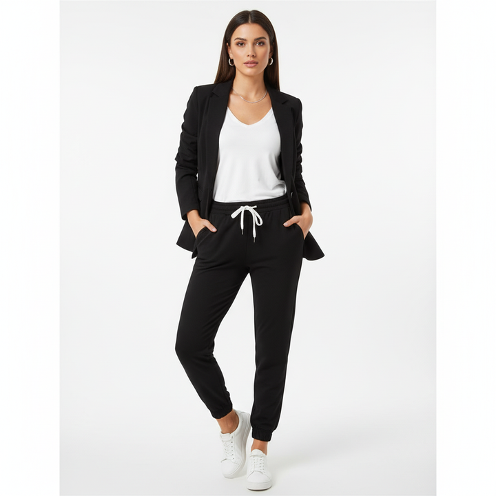 Emma | Women's Blazer With Notch Lapel And Front Pockets | Casual