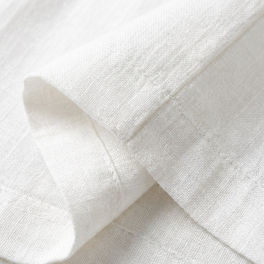 Emma | Women’s Linen Trousers With Straight Leg Silhouette And Side Pockets | Relaxed