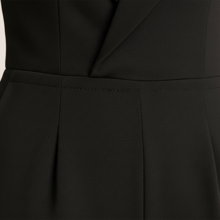 Emma | Women's One-Piece Jumpsuit With Sweetheart Neckline And Pockets | Elegant