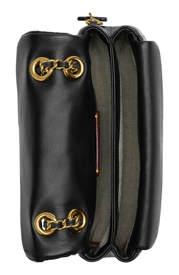 Emma | Women's Shoulder Bag With Quilted Design And Chain Strap | Glamorous