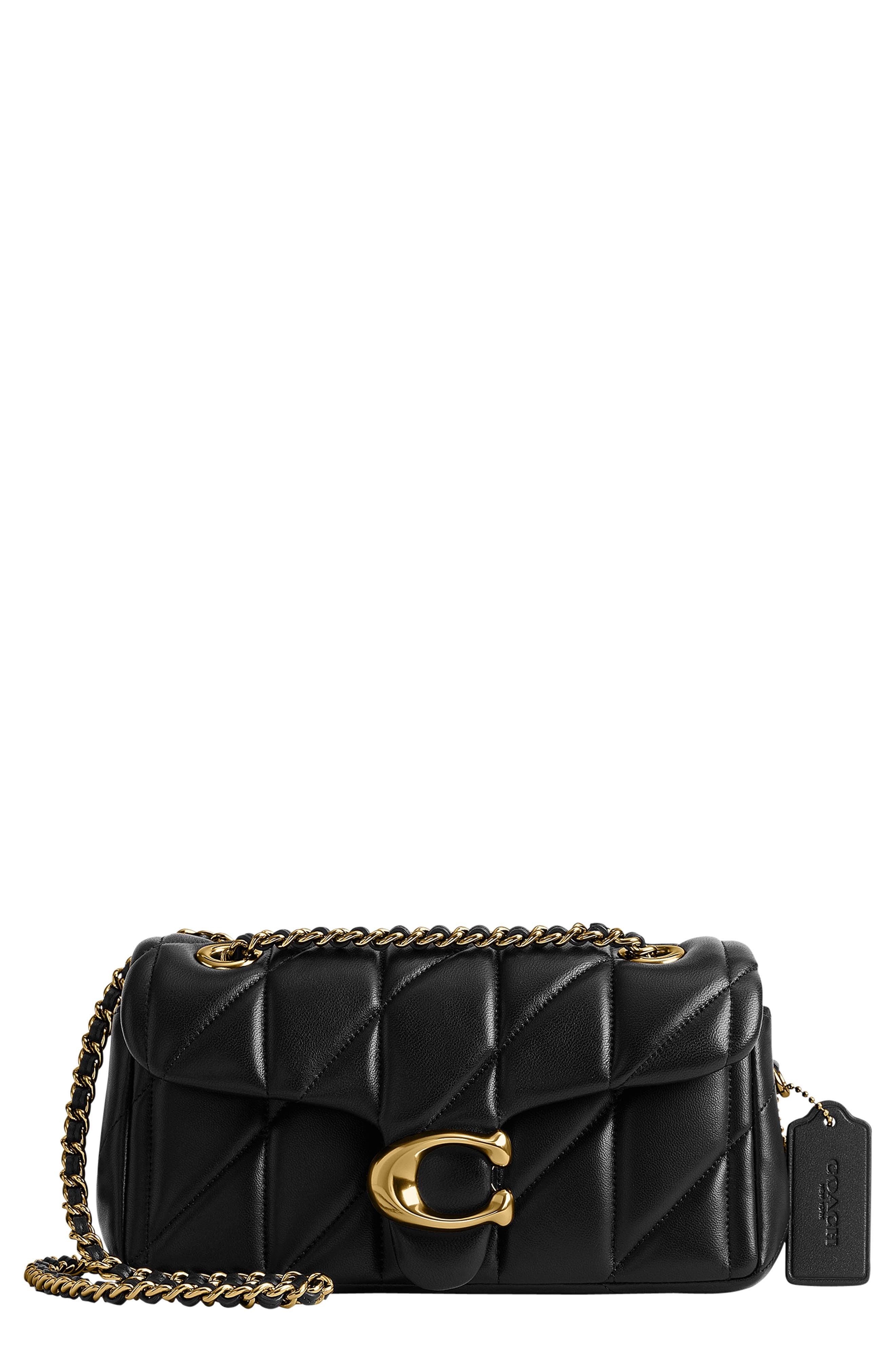 Emma | Women's Shoulder Bag With Quilted Design And Chain Strap | Glamorous