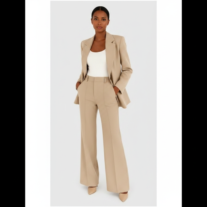 Emma | Women's Two Piece Set With Notch Lapel And Tailored Fit | Elegant
