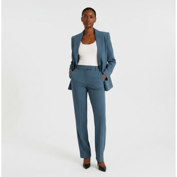 Emma | Women's Two Piece Set With Notch Lapel And Tailored Fit | Elegant
