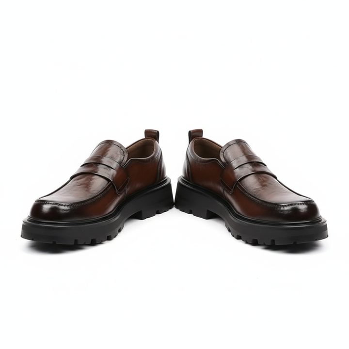 Ethan | Unisex Loafers With Chunky Sole And Slip-On Design | Modern