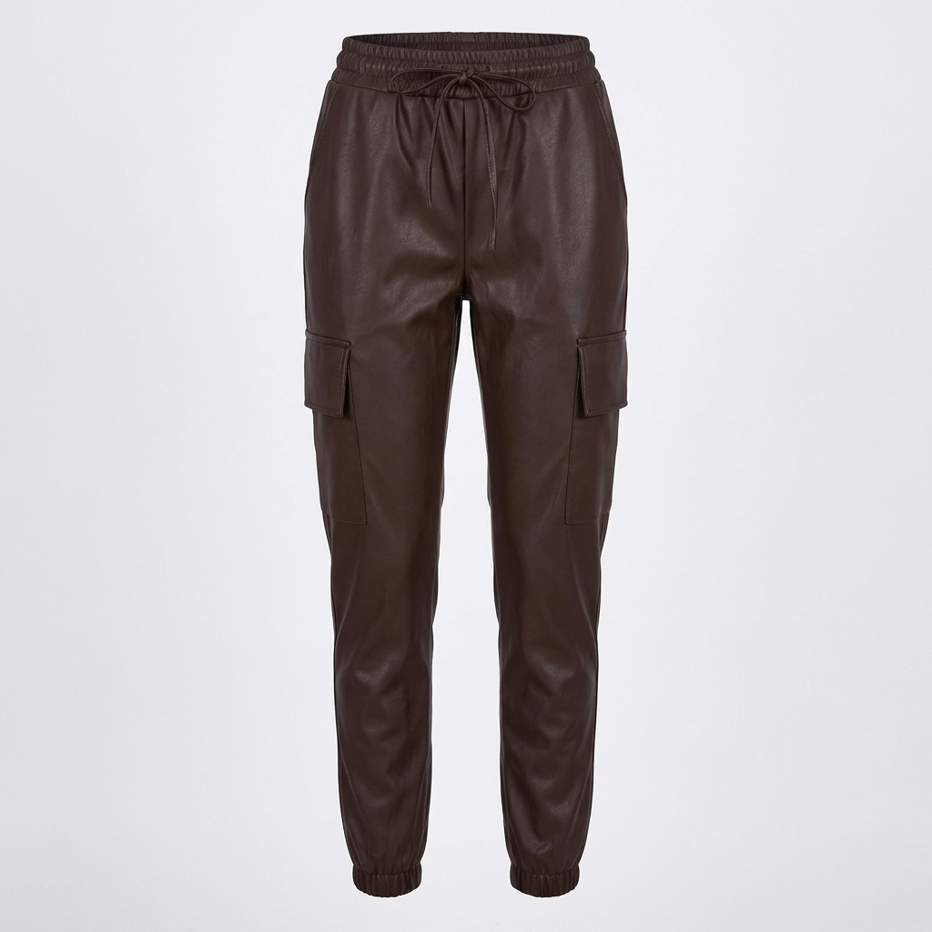 Freya | Women’s Cargo Trouser With Side Cargo Pocket And Zip Hem | Street
