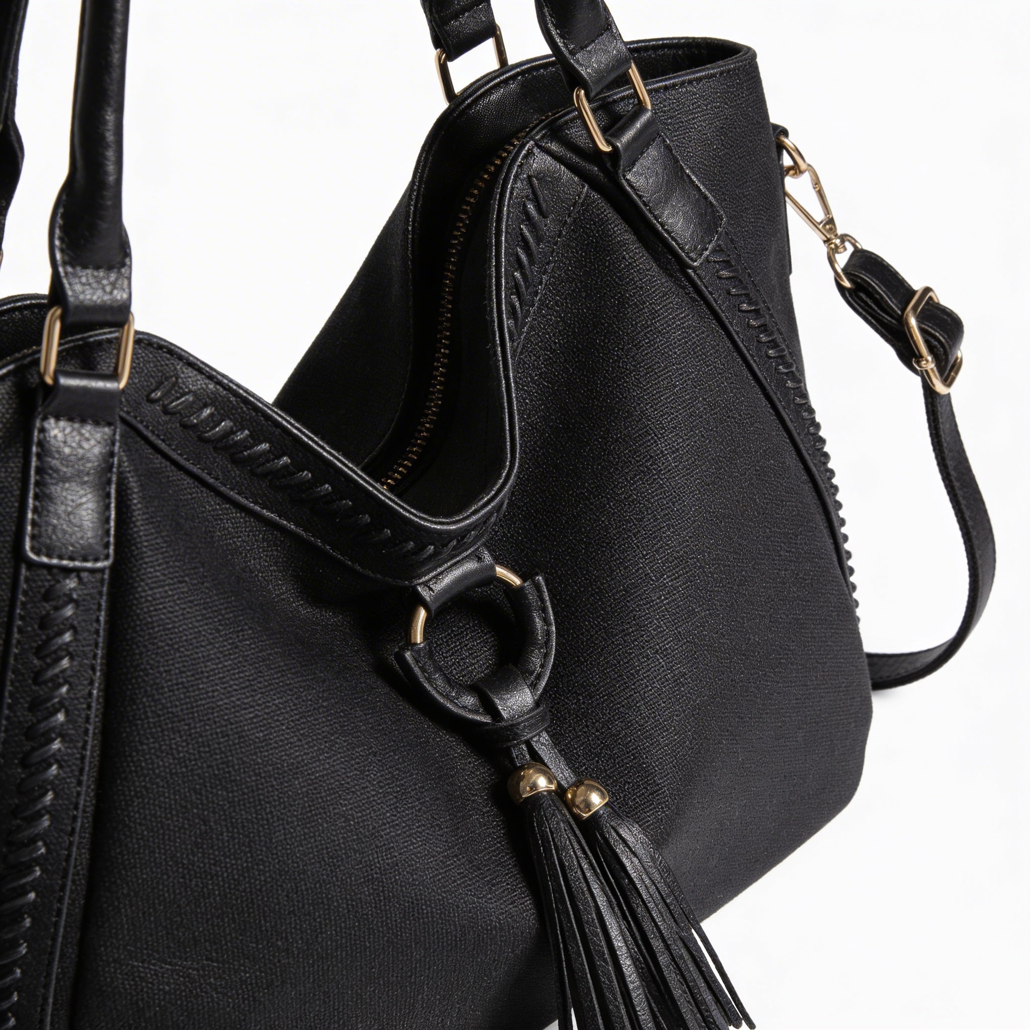 Freya | Women’s Crossbody Bag With Tassel Detail And Contrast Stitching | Chic