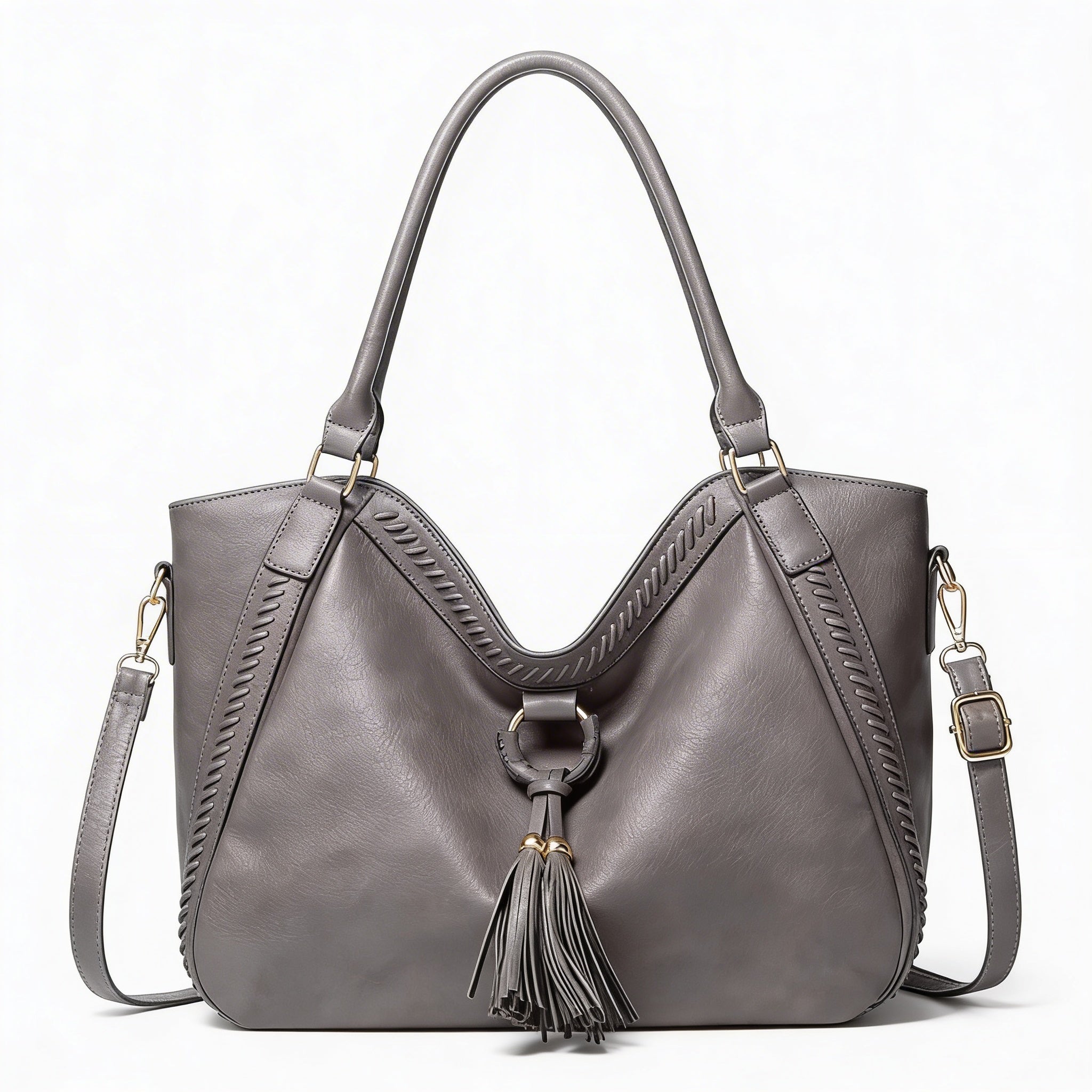 Freya | Women’s Crossbody Bag With Tassel Detail And Contrast Stitching | Chic