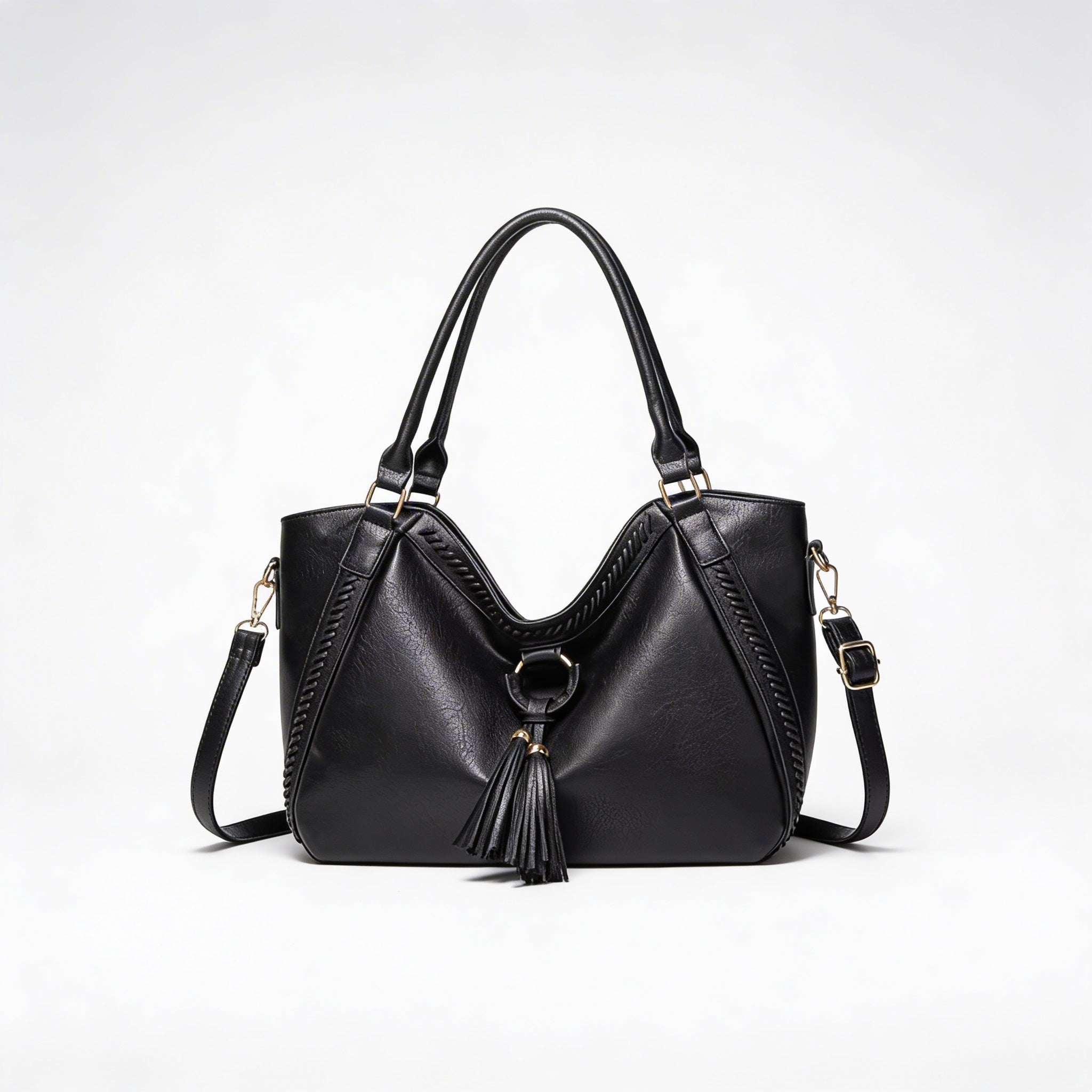 Freya | Women’s Crossbody Bag With Tassel Detail And Contrast Stitching | Chic