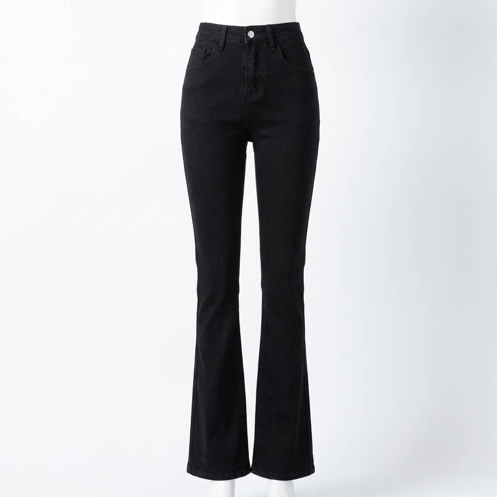 Freya | Women’s High Waist Jeans With Flared Leg Silhouette And Slim Fit | Chic
