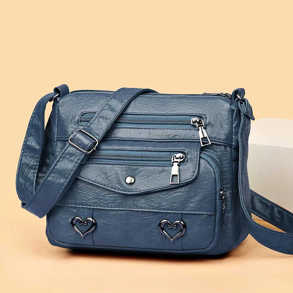 Harper | Women’s Handbag With Multi-Pocket Design And Adjustable Strap | Trendy