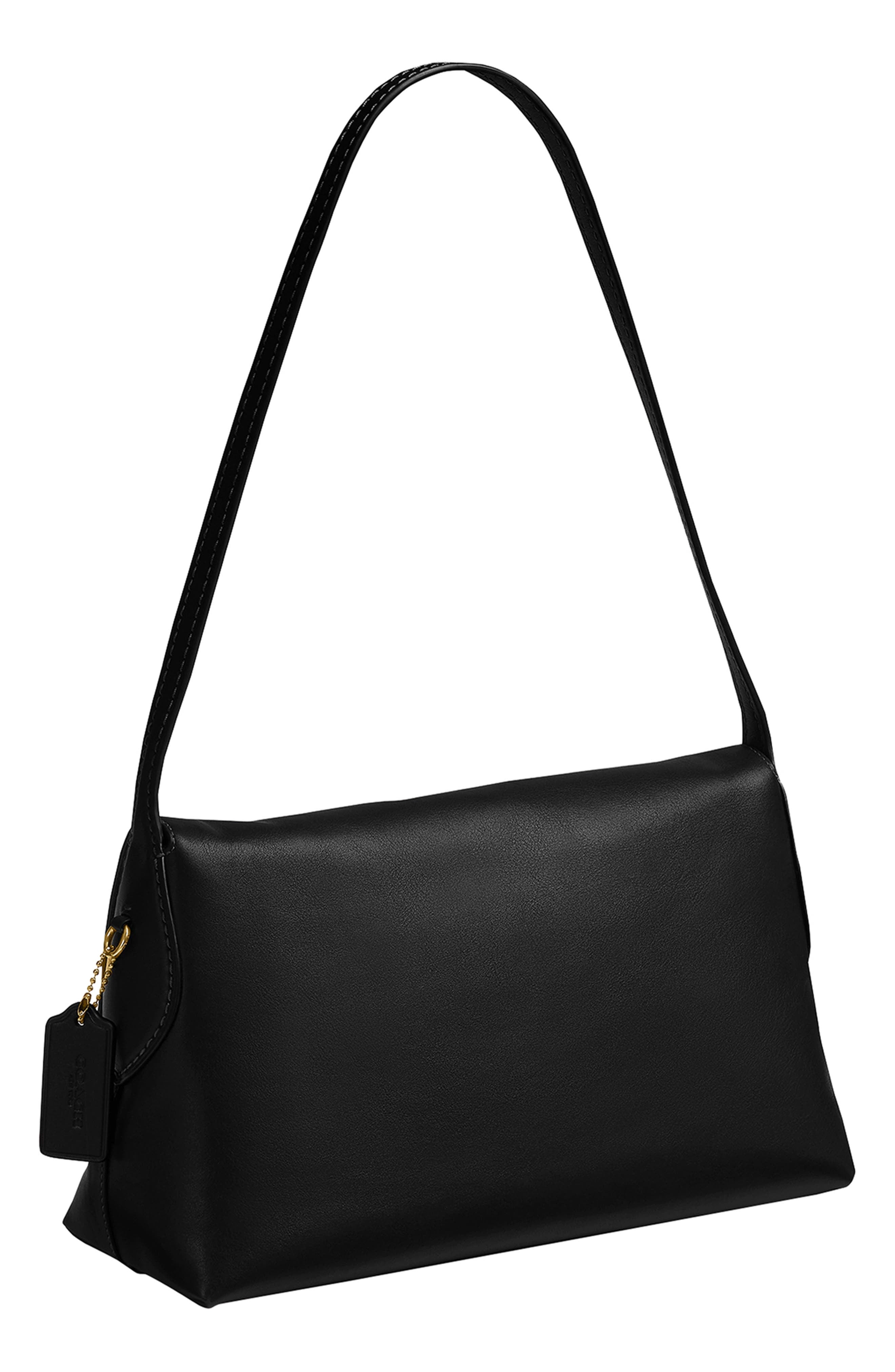 Harper | Women's Shoulder Bag With Pushlock Closure And Golden Hardware | Chic