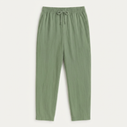 Harry | Men’s Linen Trouser With Elastic Waistband And Drawstring | Casual