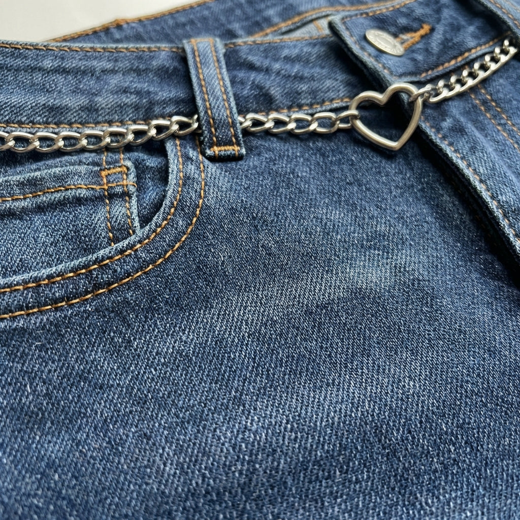 Isla | Women’s High Waist Jeans With Flared Leg Silhouette And Slim Fit | Retro