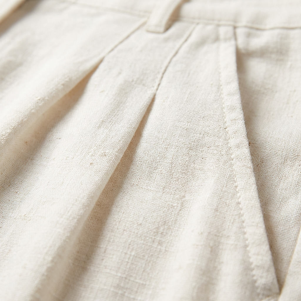 Isla | Women’s Linen Trousers With Wide Leg Silhouette And Side Pockets | Casual