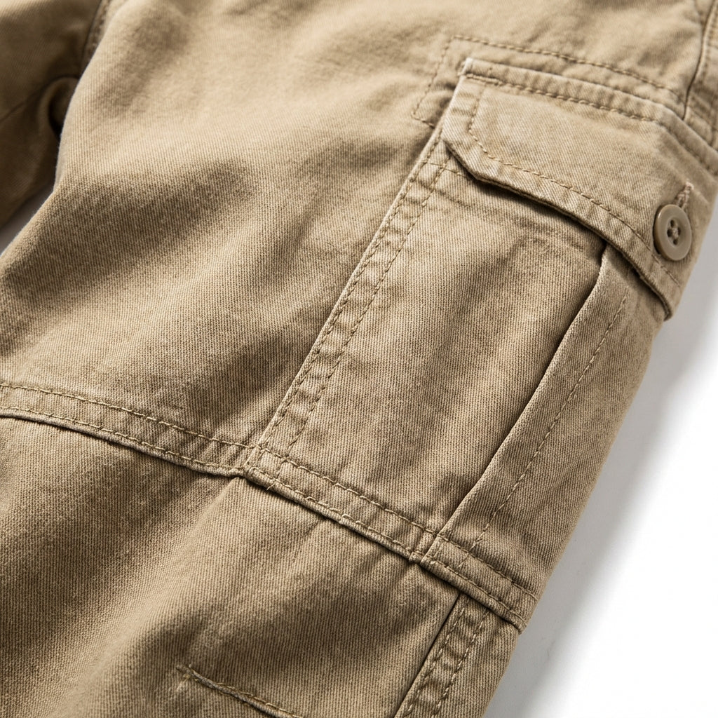 Jack | Men’s Cargo Trouser With Side Cargo Pockets And Straight Leg | Casual