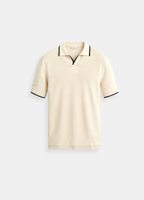 Kaelan | Men's Polo Shirt With Zip Collar And Short Sleeves | Smart Casual