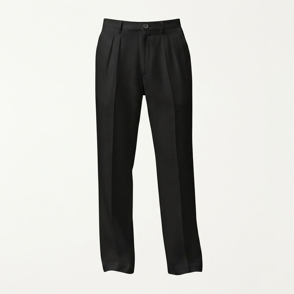 Leo | Men’s Linen Trouser With Pleated Front And Straight Leg Silhouette | Formal