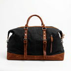 Leo | Unisex Duffel Bag With Zip Pocket And Buckle Straps | Travel