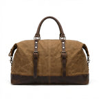 Leo | Unisex Duffel Bag With Zip Pocket And Buckle Straps | Travel