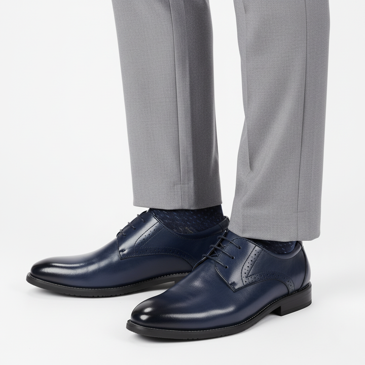 Liam | Men's Lace-Up Shoes With Low-Top Design And Sleek Silhouette | Formal