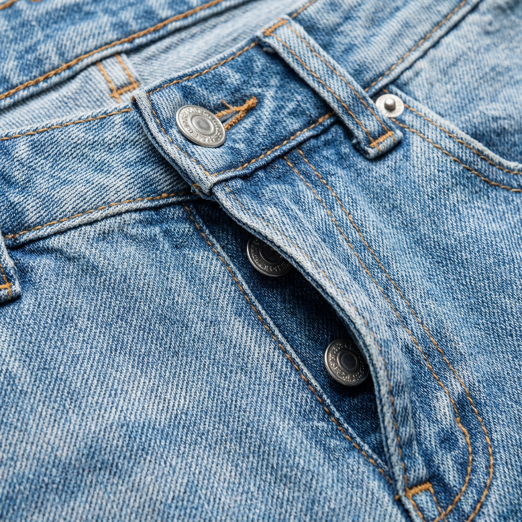 Lily | Women’s Low Rise Jeans With Button Front Detail And Relaxed Fit | Casual