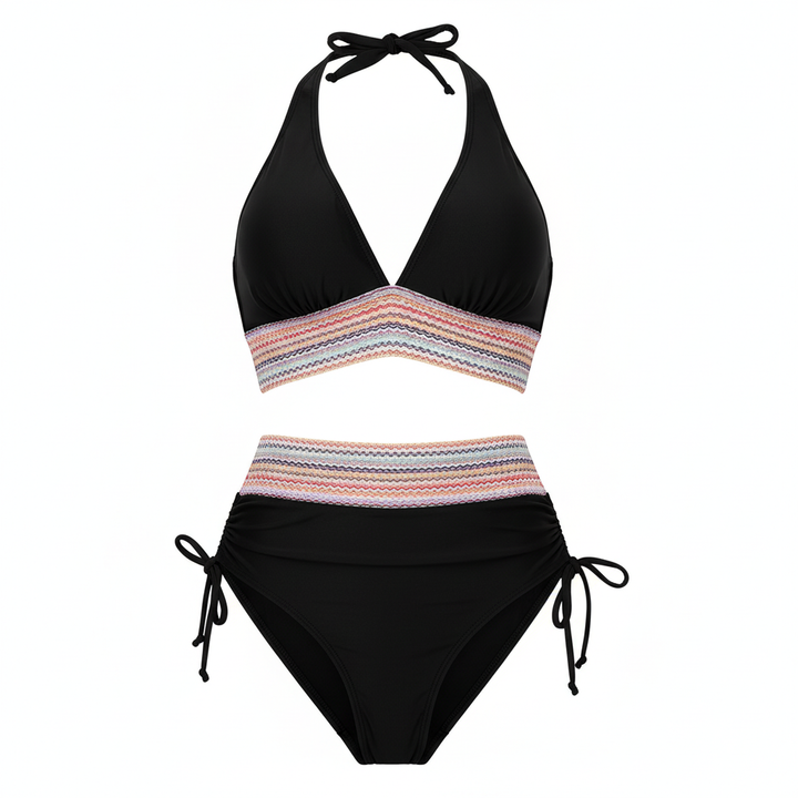 Madison | Women's Bikini With Sleeveless Design And Ruched Detail | Summer
