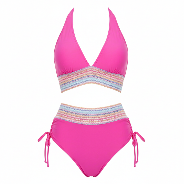 Madison | Women's Bikini With Sleeveless Design And Ruched Detail | Summer