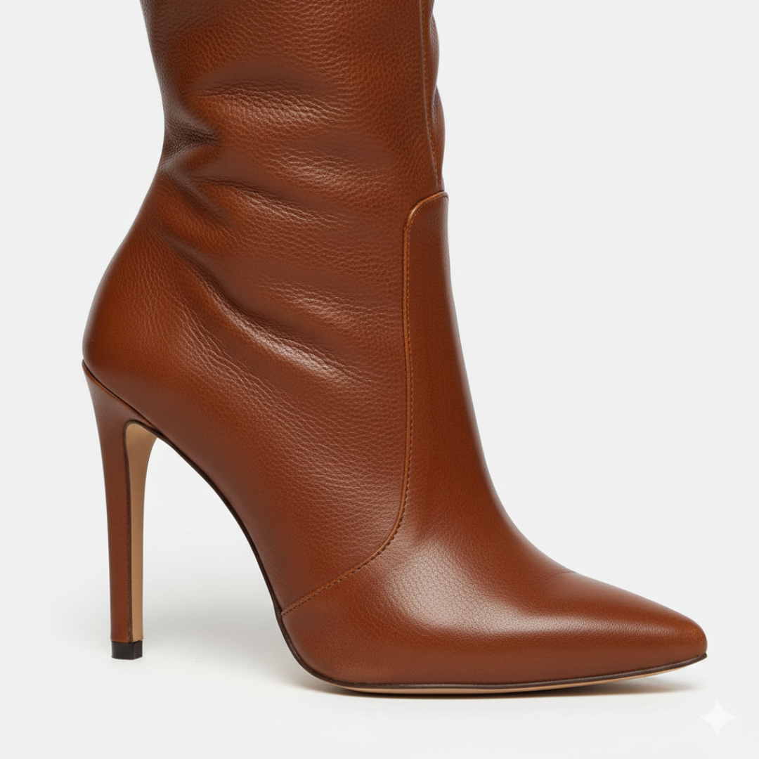 Maribel | Women’s High Boots With Pointed Toe And Cowboy Boots