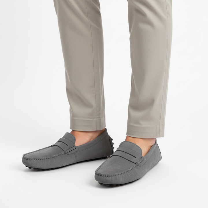 Mason | Men's Loafers With Slip-On Design And Stitch Detail | Casual