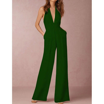 Clara | Elegant Wide-Leg Jumpsuit