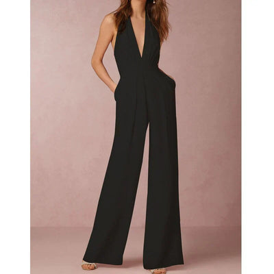 Clara | Elegant Wide-Leg Jumpsuit