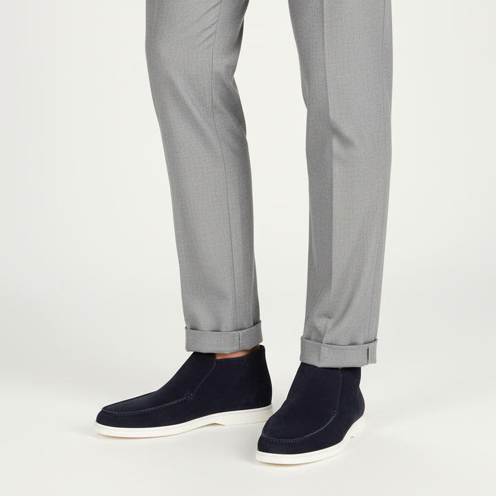Noah | Men's Loafer With Slip On Design And Woven Stitch Detail | Casual