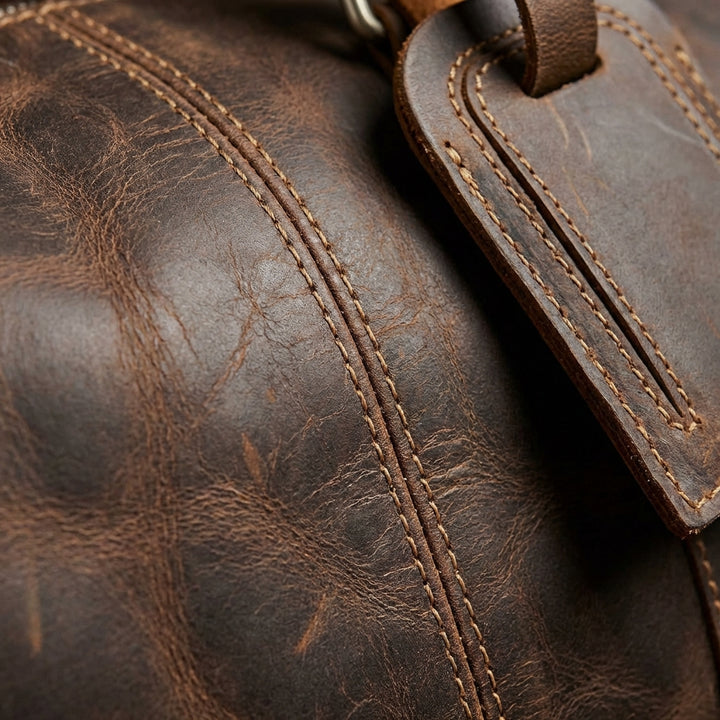 Noah | Unisex Duffel Bag With Structured Body And Zip Closure | Travel