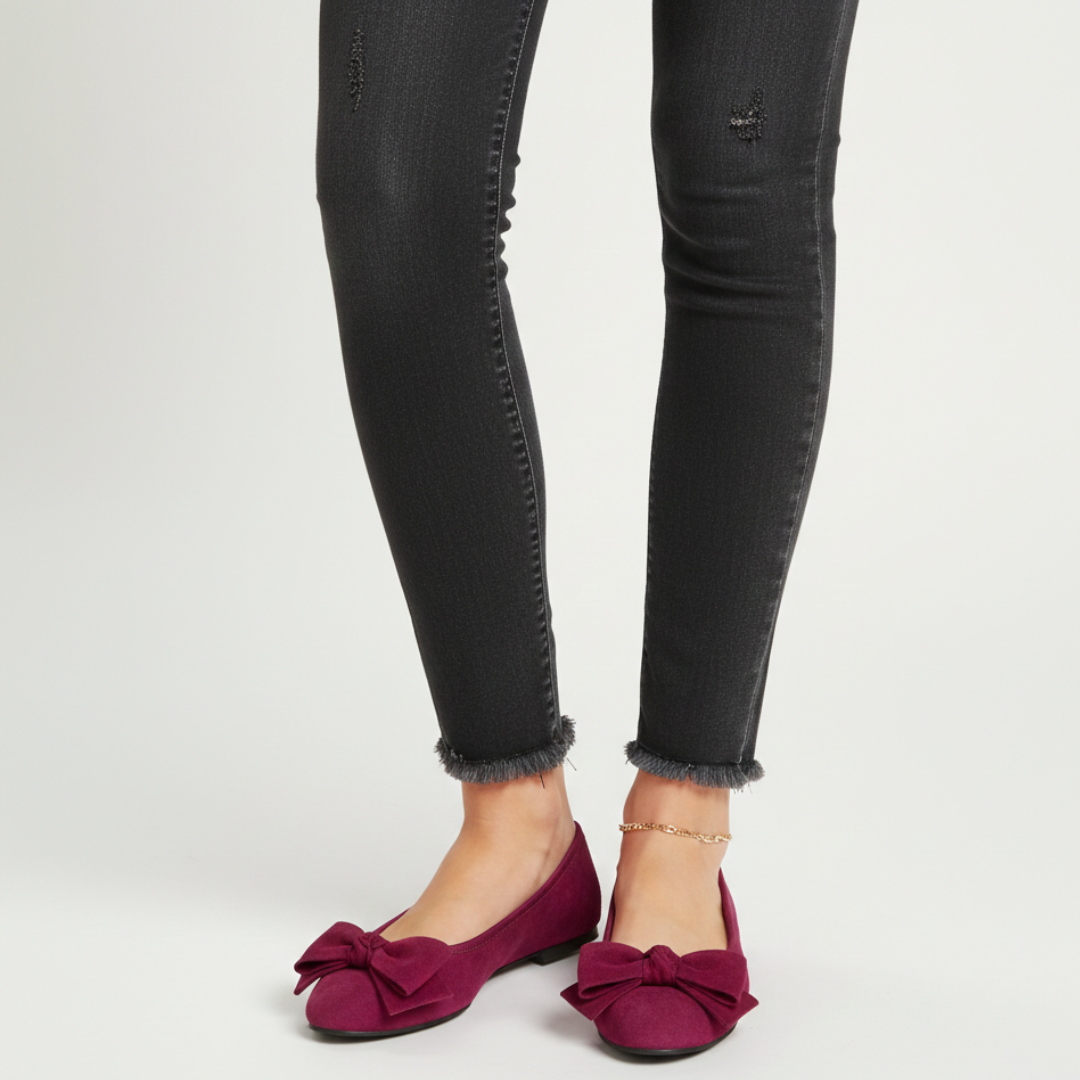 Nolene | Women’s Slip On Shoe With Upper & Low Profile Cushion Sole