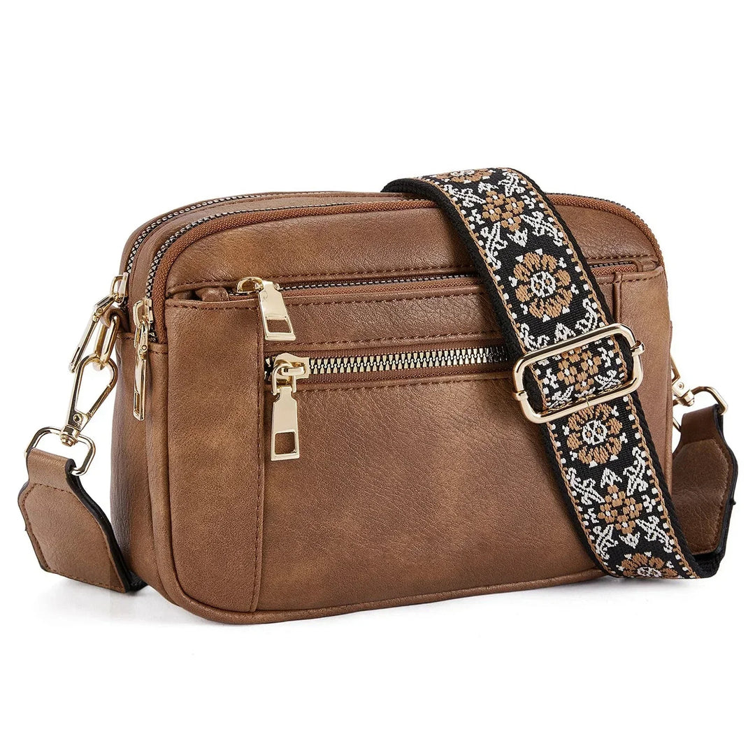 Nylah | Women’s Handbag With Adjustable Strap And Colourful Strap | Chic