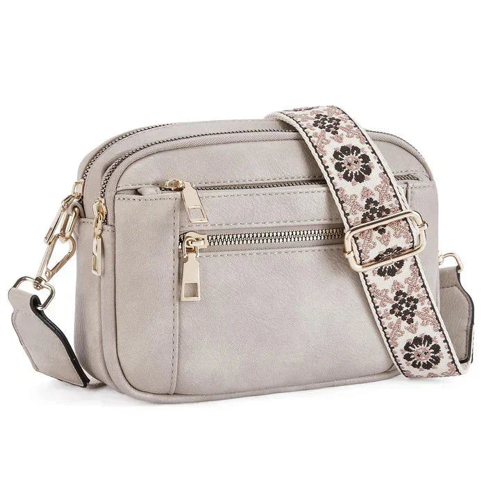 Nylah | Women’s Handbag With Adjustable Strap And Colourful Strap | Chic