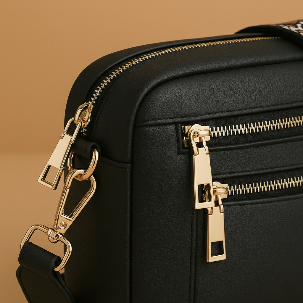 Nylah | Women’s Handbag With Adjustable Strap And Colourful Strap | Chic