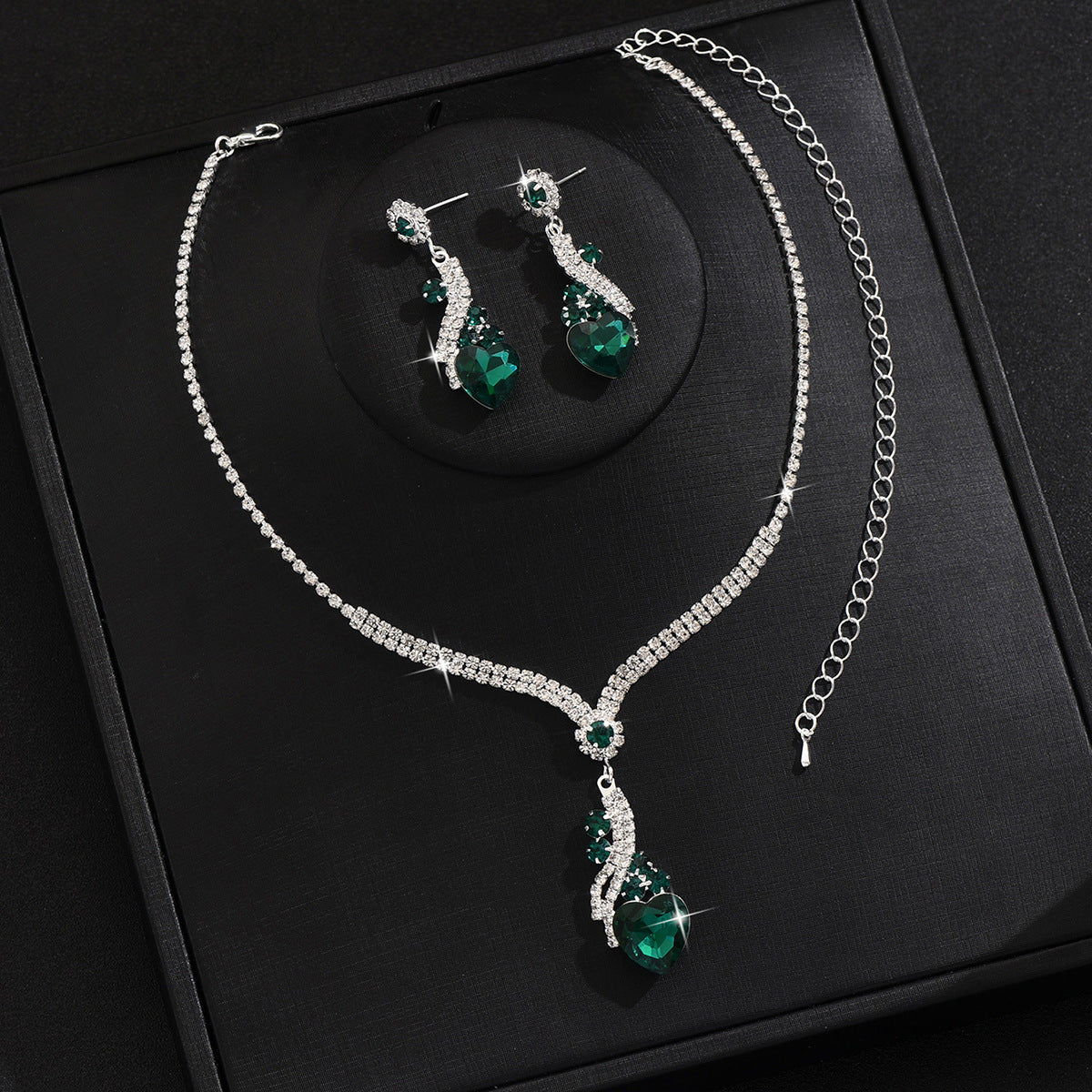 Premium Zirconia Jewellery Set