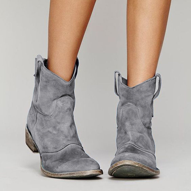 Sophie | Stylish Suede Ankle Boots