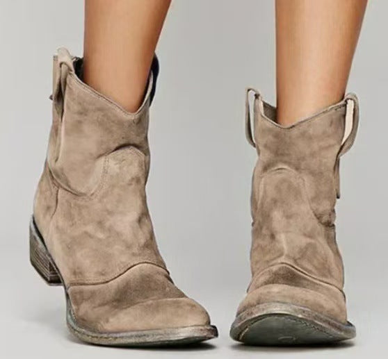Sophie | Stylish Suede Ankle Boots