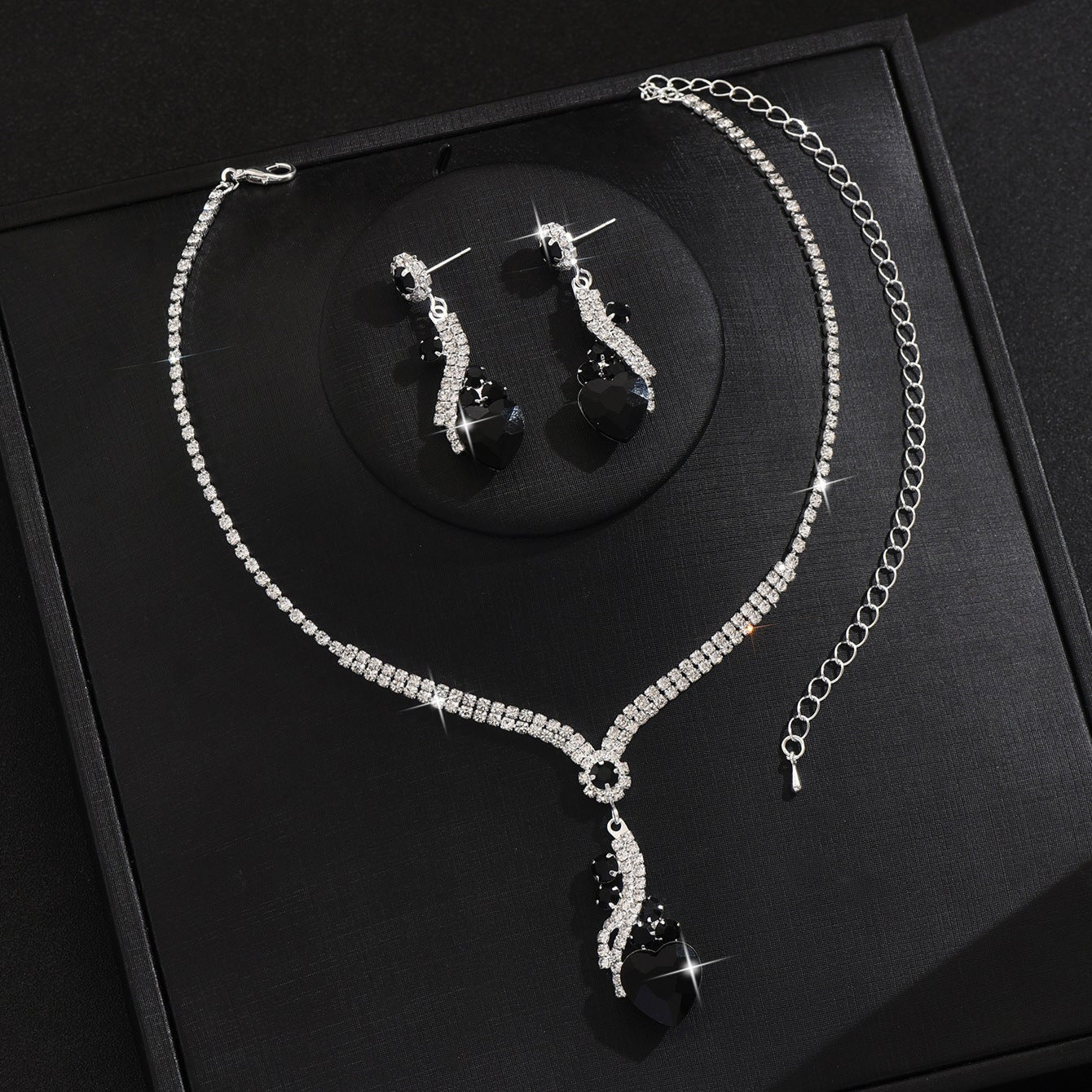 Premium Zirconia Jewellery Set