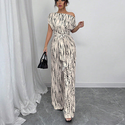 Amarise™ | Wide-Leg Strap Jumpsuit