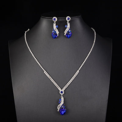 Premium Zirconia Jewellery Set